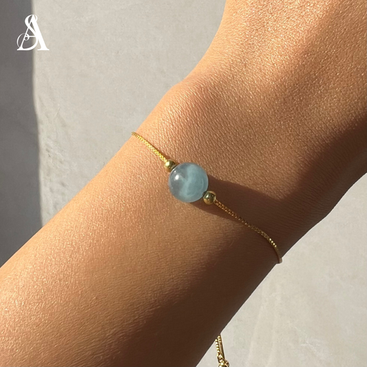 Aquamarine Bracelet – Ocean Calm