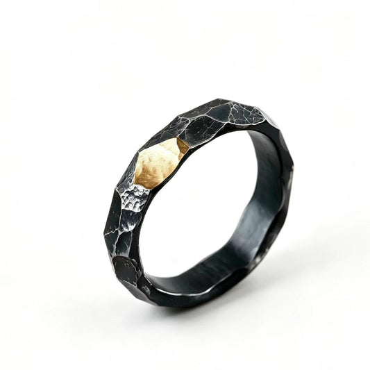 Mountain Stone Sterling Silver Ring
