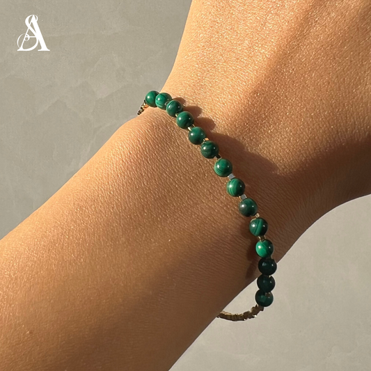 Malachite Bracelet - Energy of Confidence