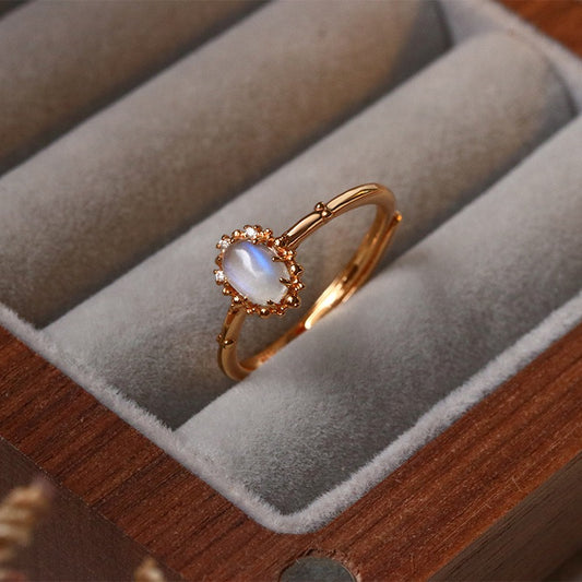 Moonstone Ring – Calm Heart