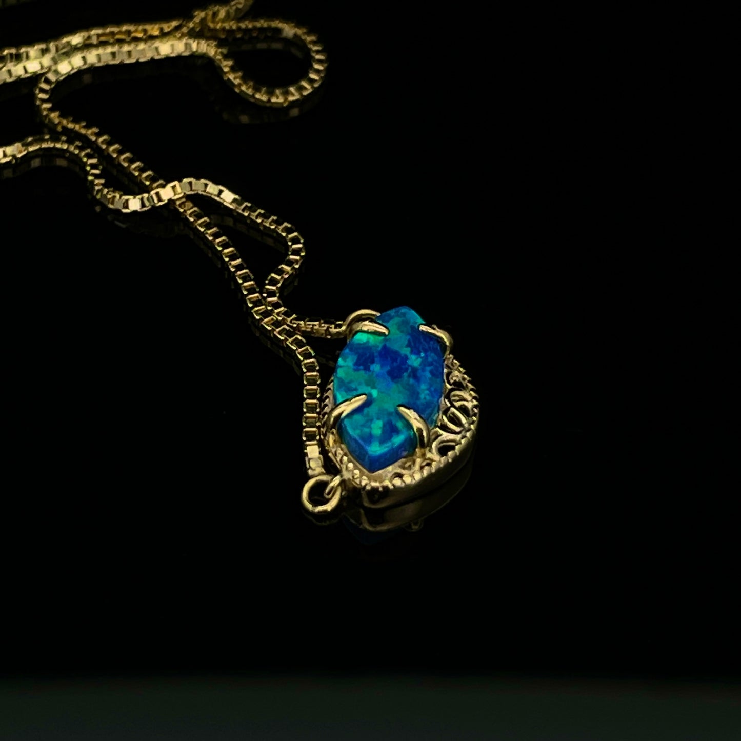 Blue Opal Necklace – Dreamlight Clarity