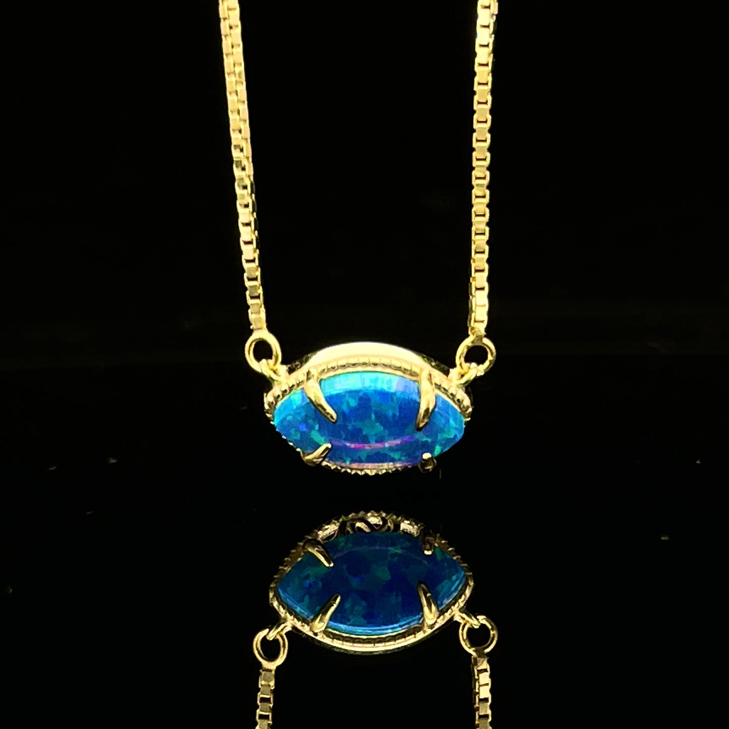 Blue Opal Necklace – Dreamlight Clarity