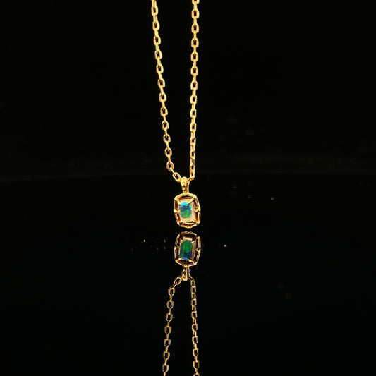 Aurora Dream Opal Necklace – Gentle Inspiration