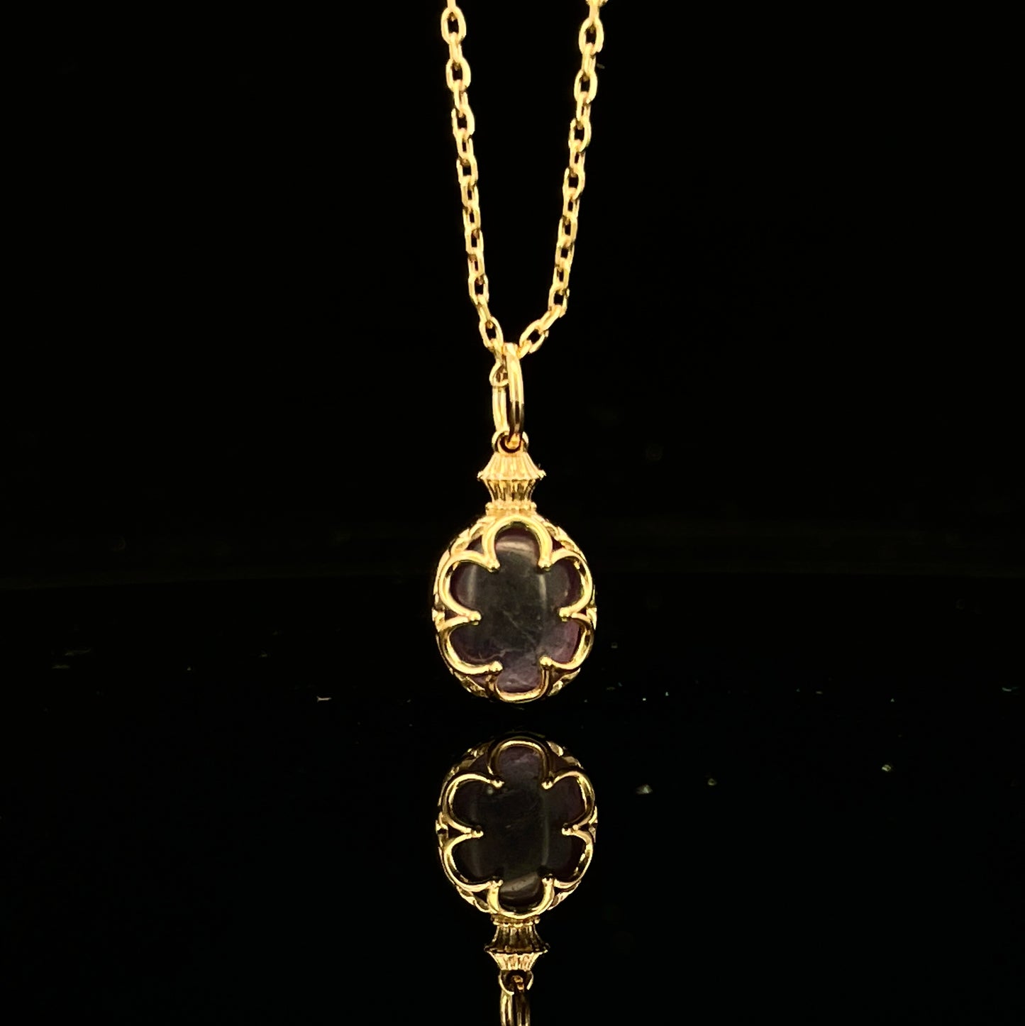 Amethyst & Labradorite Necklace– Tranquil Spirit