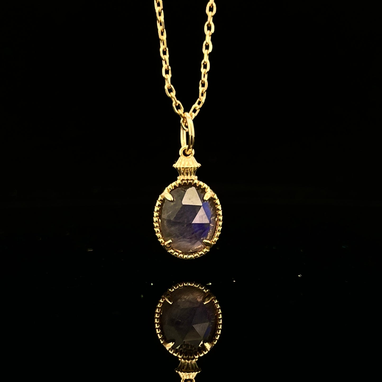 Amethyst & Labradorite Necklace– Tranquil Spirit