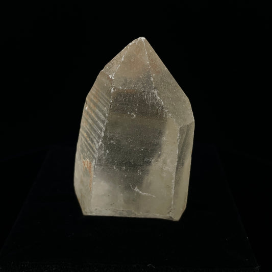 Golden-Hue Clear Quartz Point