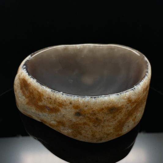 Natural Agate Bowl | 100×70×40mm