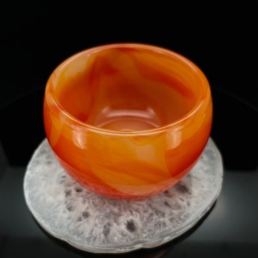 Polished Agate Cup | 60mm Diameter × 40mm Height