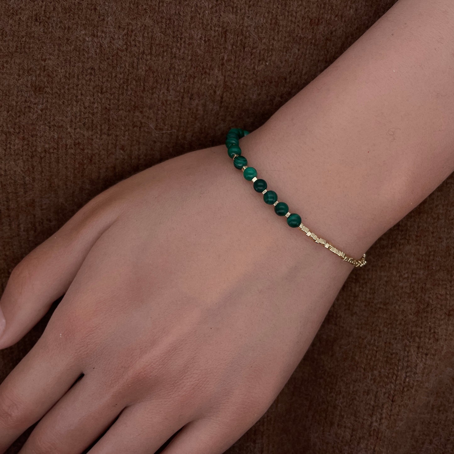 Malachite Bracelet - Energy of Confidence