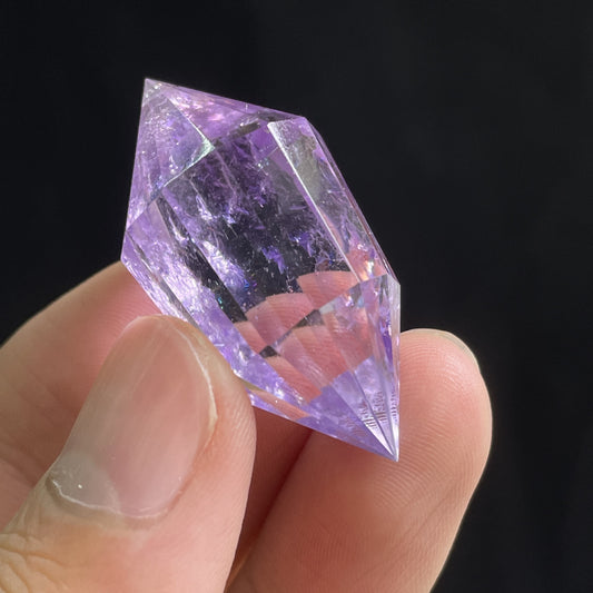 High-Grade Natural Vogel Crystal - Amethyst