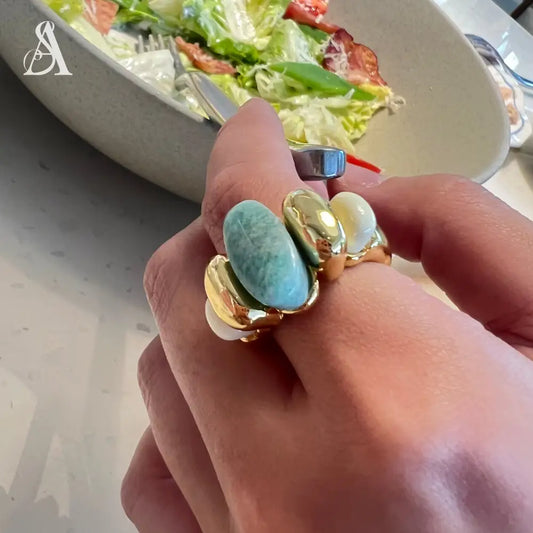 Amazonite Ring – Clear Flow Jewellry
